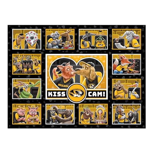 Image of YouTheFan NCAA Missouri Tigers inchKiss Cam inch 500 Puzzle