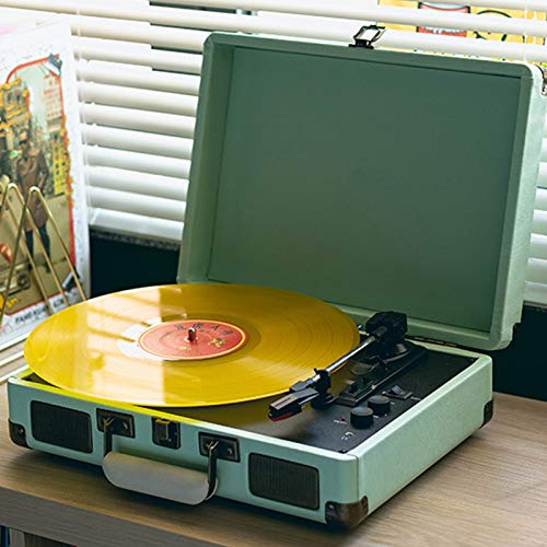 Porte-Documents Portatifs, Tourne Disque Vinyle Rétro Bluetooth avec Haut-parleurs for Vinyle, Prend en Charge La… - Les Beatles, Paul McCartney, John Lennon, RIngo Starr, George Harrison Porte-Documents Portatifs, Tourne Disque Vinyle Rétro Bluetooth avec Haut-parleurs for Vinyle, Prend en Charge La…