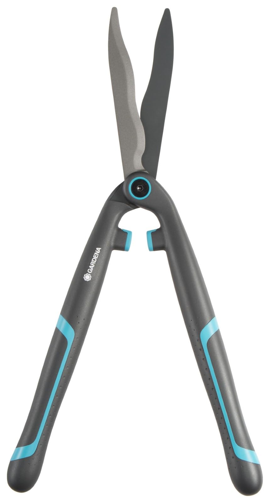 Gardena Taille-Haies EasyCut Ciseaux de Jardin légers pour la Coupe de Haies et de buissons, 20 cm, Lames avec revêtement Anti-adhérant, poignée en Plastique Ergonomique (12301-20)