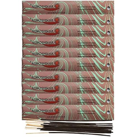 Frangipani Incense 10 Sticks (10 Packs - Total 100gram) Cover