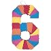 Multicolor Number Pinata - Six