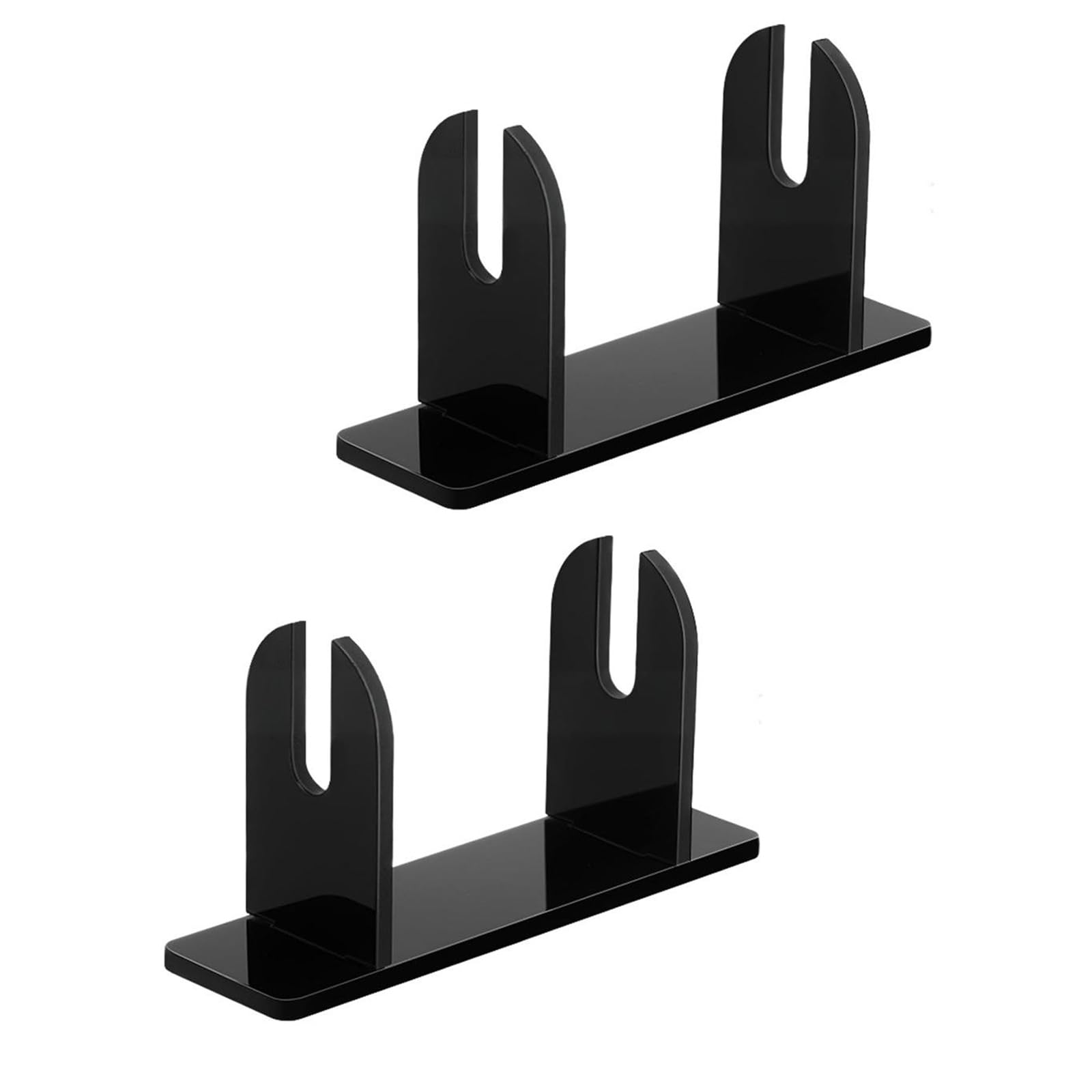 Buxuaaaa Fan Holders Clear Acrylic Fan Display Stand Folding Hand Display Holders Stand Base for Desktop