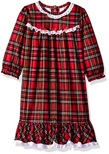 Little Me Baby Girls' Christmas Plaid Gown