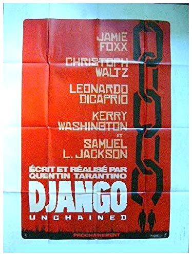 Django Unchained - Poster cinema originale (formato 160 x 120 cm piegato) Preventive