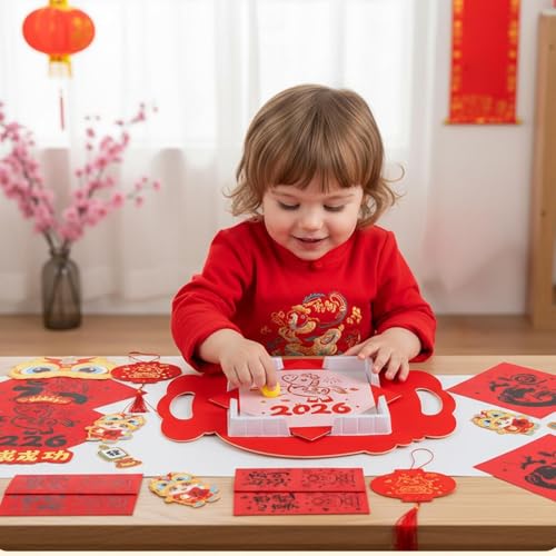 Plaques de texture kit activités manuelles caractères chinois - 2