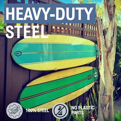 image for StoreYourBoard Naked Surf – The Original Minimalist Surfboard Rack, 