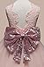 EsTong Newborn Baby Girls Sequins Bowknot Floral Princess Dresses Tulle Tutu Outfit Clothes Pink 1-2Y