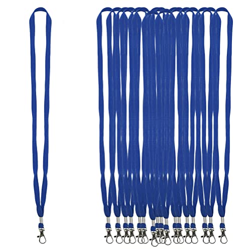 100Stk Nackenband Schlüsselband Kinder Schlüsselbänder Schlüsselband Lang Pantone Schlüsselbänder Neck Lanyard Strip Schlüsselbund Band Ausweishülle Namensschilder Schlüsselanhänger Band Umhängeband