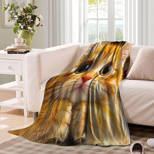 Couverture lit chat en peluche douce, une idée cadeau cocooning idéale - 4