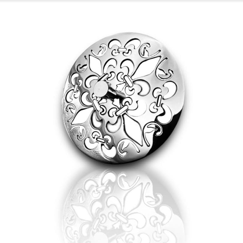 Colador Fleur De Lis para fregadero 3.15 pulgadas miniatura 2