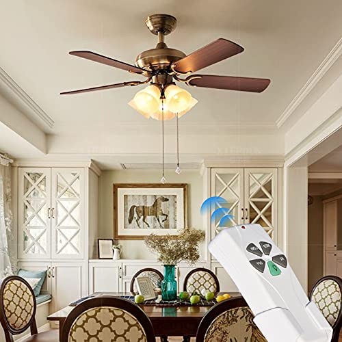 Image of Universal Smart WiFi Ceiling Fan Remote Control Kit, Compatible with Alexa, Google Assistant and Smart Life App, No Hub Required 53T KIT WiFi DIMMER
