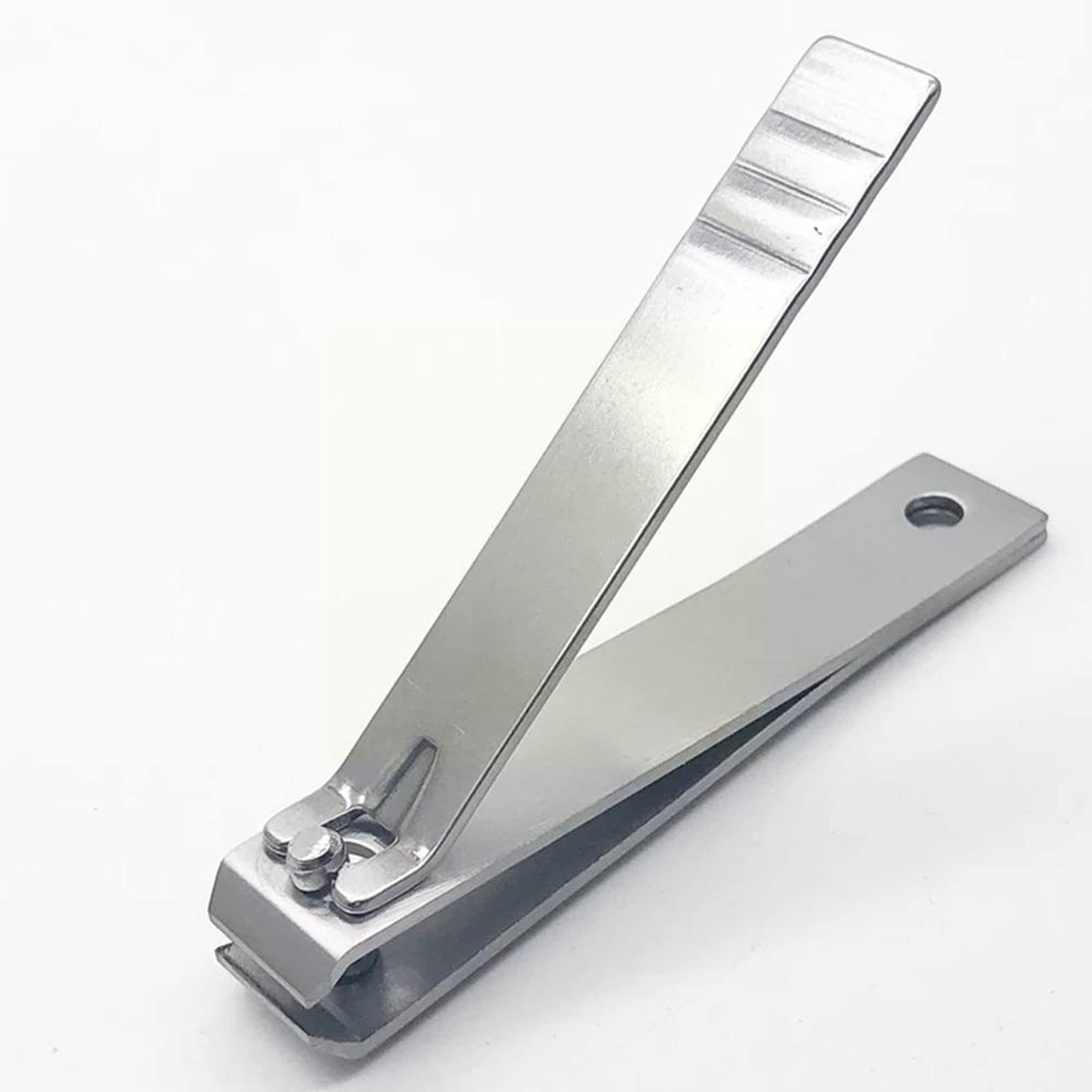 Nagelknipser, gerader Mund, Stahl-Nagelmaniküre for Nagel-Pediküre, Nagelhautzange, Cutter, Pflegetrimmer