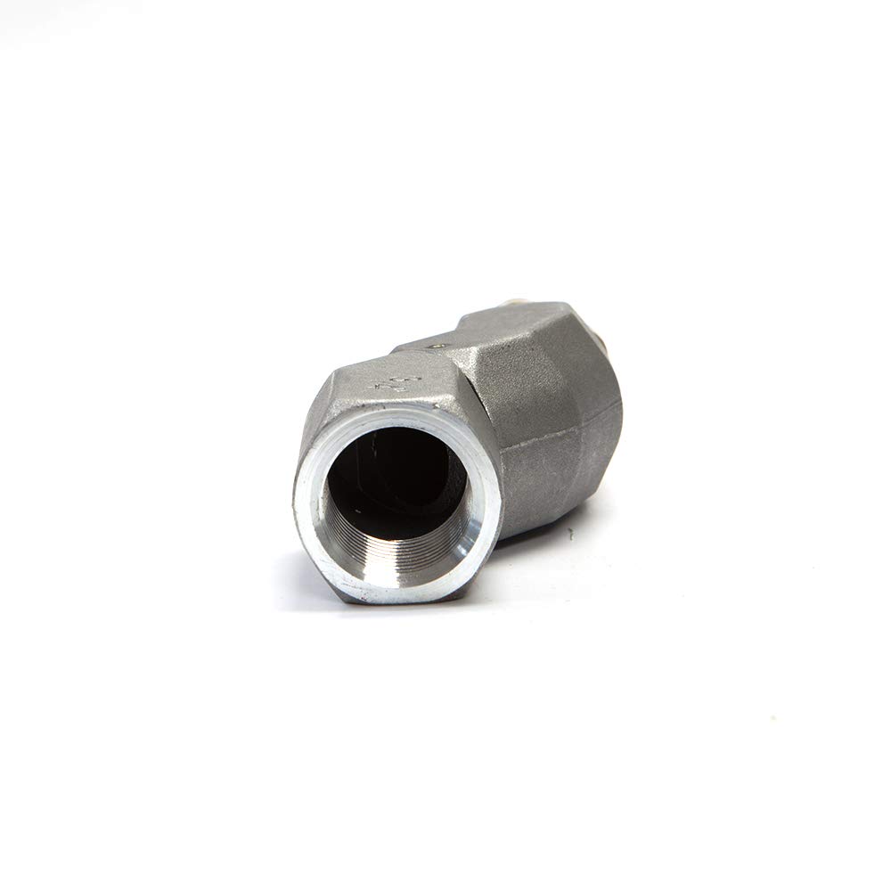 3/4 Inch Fuel Swivel, Fuel Hose Swivel with 3/4'' NPT Connector Fuel Plane Swivel with 360 Roating Connector