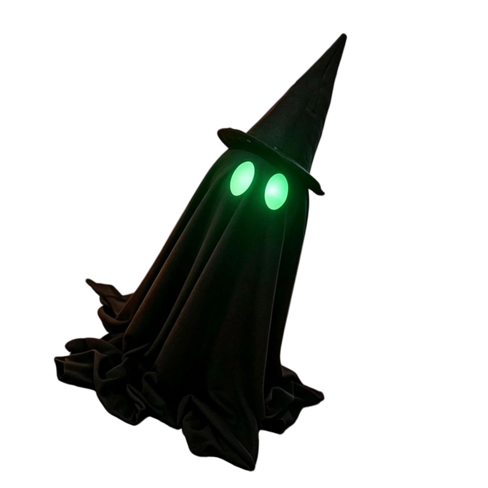JSGHGDF Illuminated Ghostly Halloween Decoration Glowing Ghostly Ceiling Ornament for Tabletop Halloween Party Centerpieces Hanging Manifestation Deck