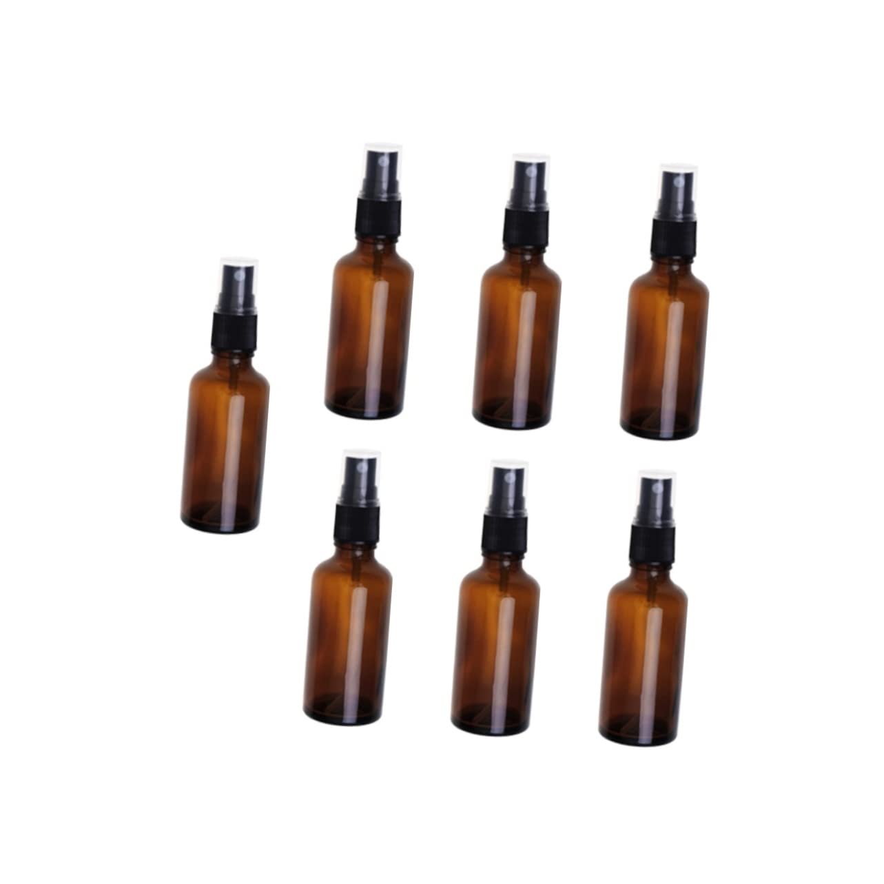 FOMIYES 14 Braune Teilig Sprayflasche Wiederbefüllbar Langlebig Kompakt Uv Beständig für Emulsion Ätherische Öle Kosmetik Reiseset