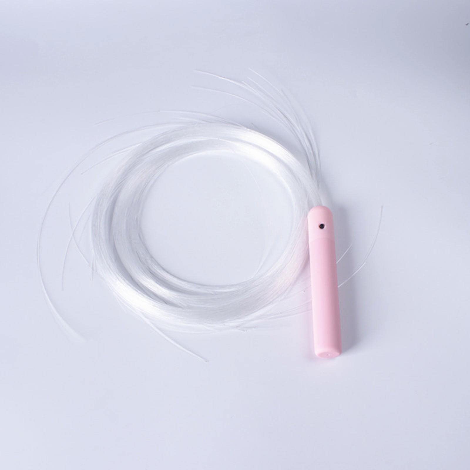 Fouets Toy Space Fouets 7 Modes D'effet de Couleur LED Lumineuses Fouets à Fibres Optiques pour Jouets Lumineux Concerts Festival de Musique, Rose
