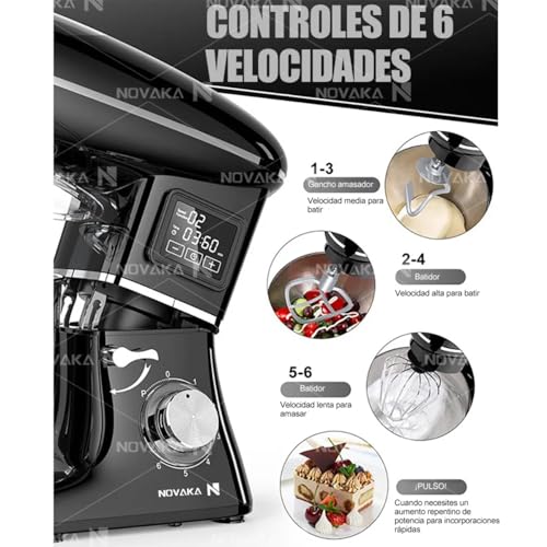 La Mejor Selección de Batidoras amasadoras los preferidos por los clientes. 8 Imagen adicional