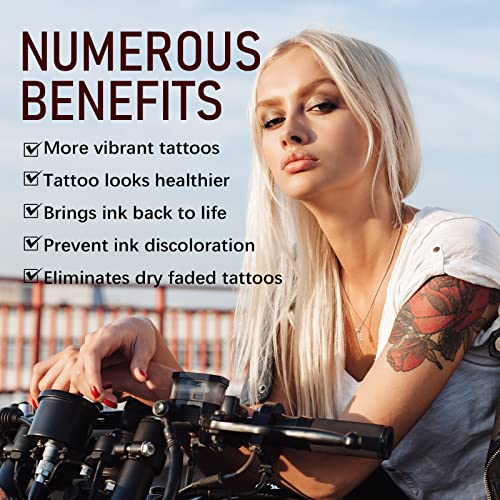 Austine Tattoo Butter Aftercare,Tattoo Brightener Balm For New & Older Tattoos.Natural Organic Tattoo Cream.(1.06Oz) thumb #6