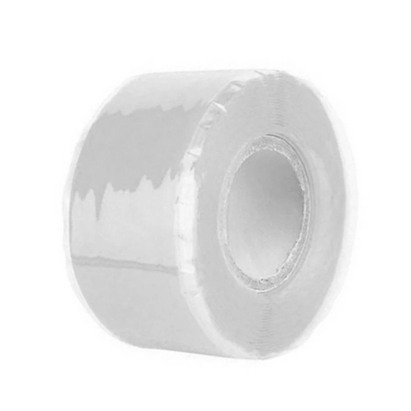 Ruban isolant en caoutchouc silicone auto-fusionna 12 rouleaux de ruban adhésif en Silicone auto-fusionnant, 1x10 pieds, 0.5mm, multicolore(White)