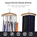 Ulimart Tie Hanger 2 PCS 24 Hooks Tie Racks for Men Closet, Tie Rack with Upgraded 360°Rotating,Tie Hangers for Men,Tank Top Hanger,Neck Tie Organizer,Belts Scarves Accessories for Bras,Tank Tops