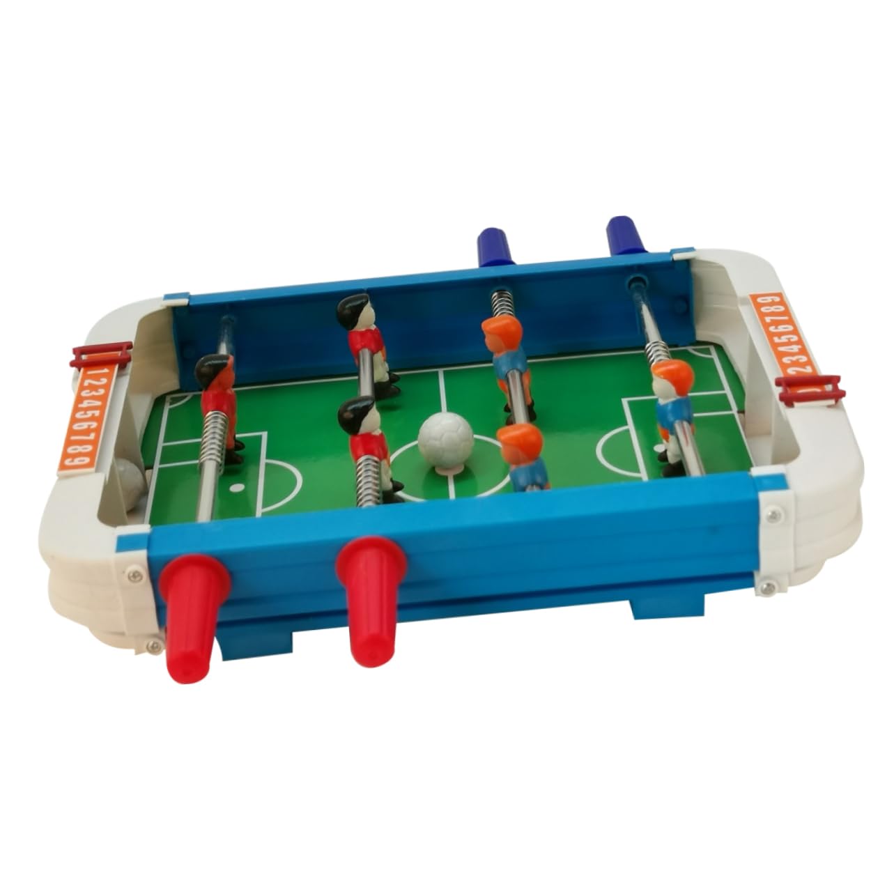 KICHOUSE Educational Soccer Toy Abs Plastic Stainless Steel Foosball Table Boys and Girls' Interactive Game Creative Football Game for Children