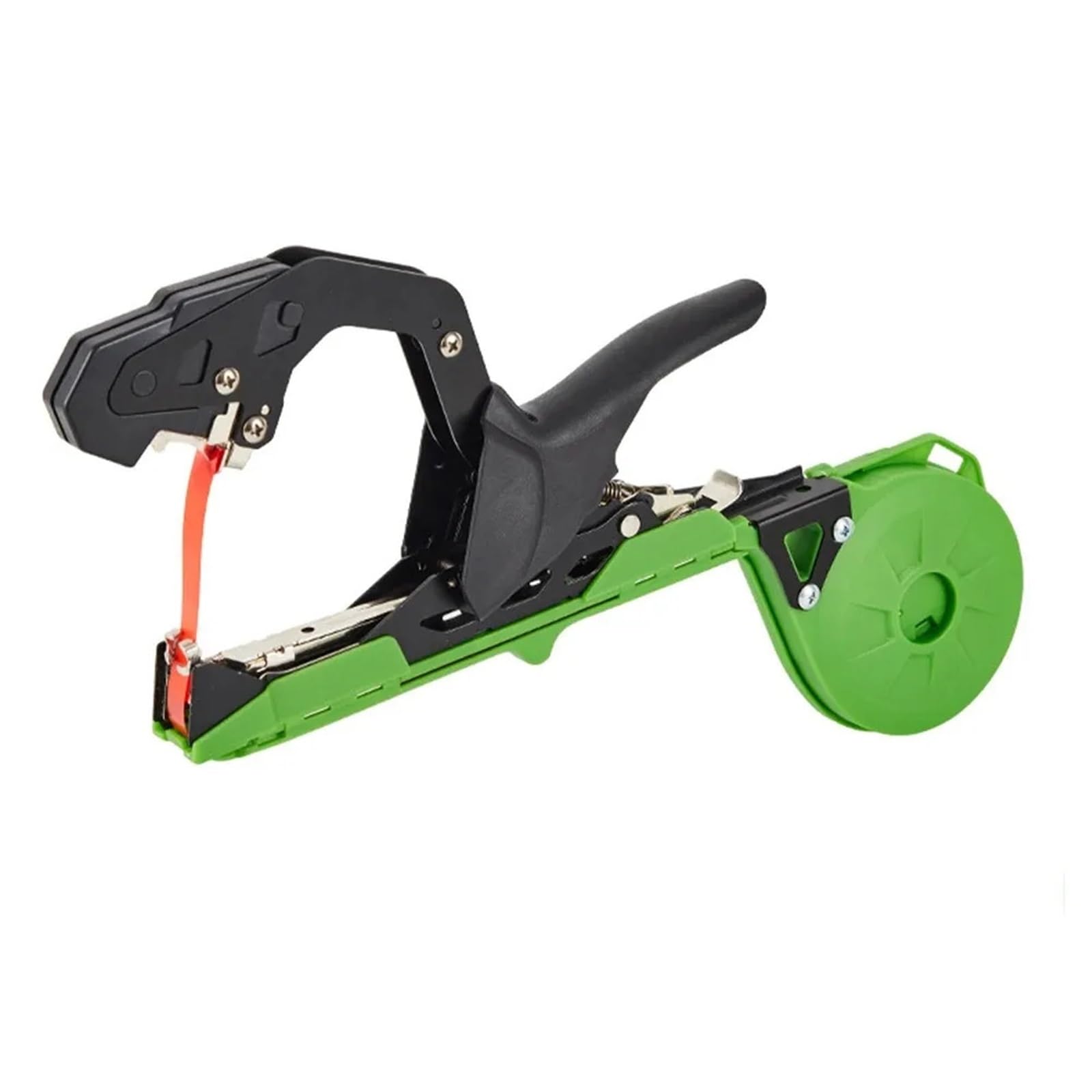 Encuadernadora Máquina de atado de plantas Gardenería Tapetool Tomatocucuctor Máquina de encuadernación Máquina de unión con cinta adhesiva Jardinería de máquinas Alicate de corte(Green)