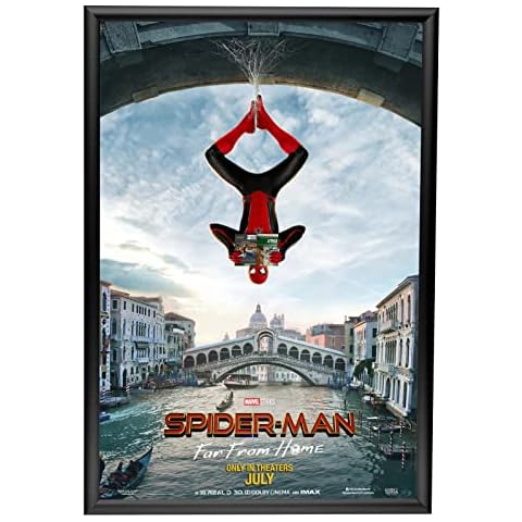 SnapeZo Poster Frame 24x36 Inches, Black Cover