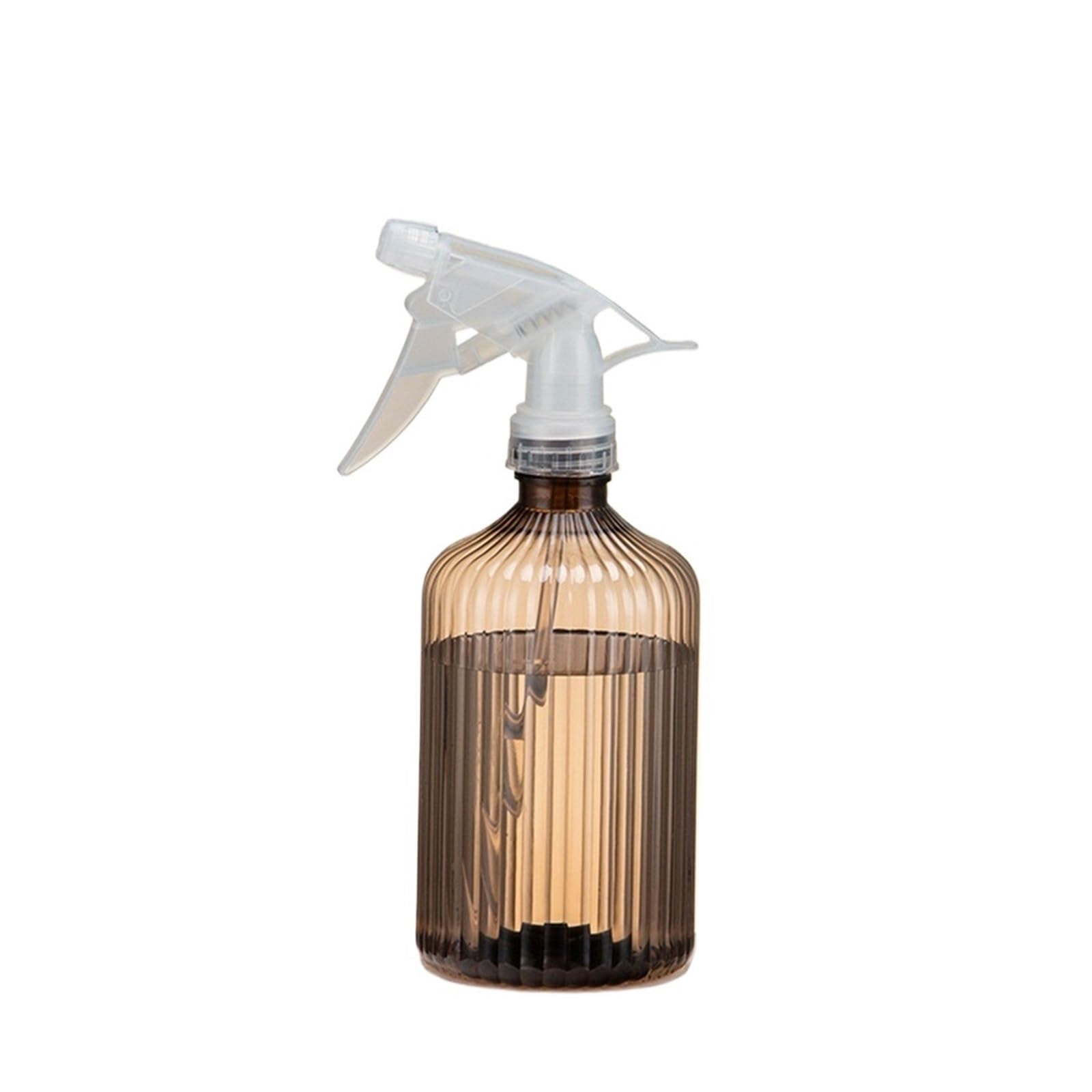 DSFIHJO Gardening Plant Flower Spray Bottle Watering Can Irrigation Sprayer Indoor Household Cleaning(500ml Brown)