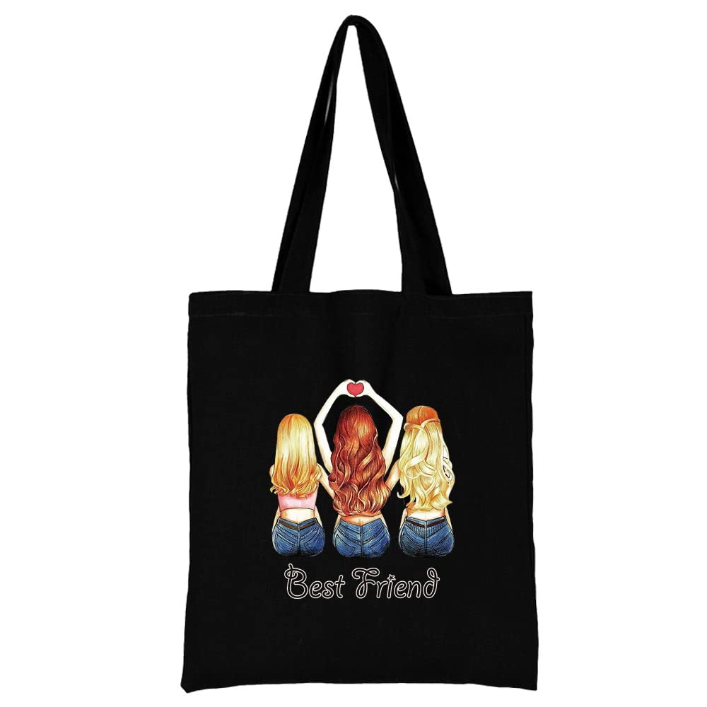 Friends Printed Canvas reusable grocery bags, Foldable Casual Travel HandBag, Shoulder Beach Tote Bags, Shopper bag eco friendly super strong washable Storage bags Shopping bag Canvas bag for Women