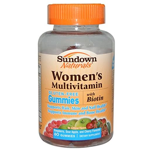 Sundown Naturals Multivitamínicas Mulheres Biotina Framboesa