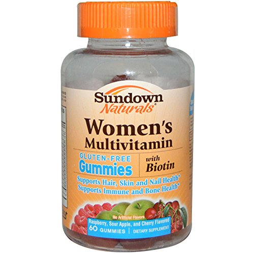 Sundown Naturals Multivitamínicas Mulheres Biotina Framboesa
