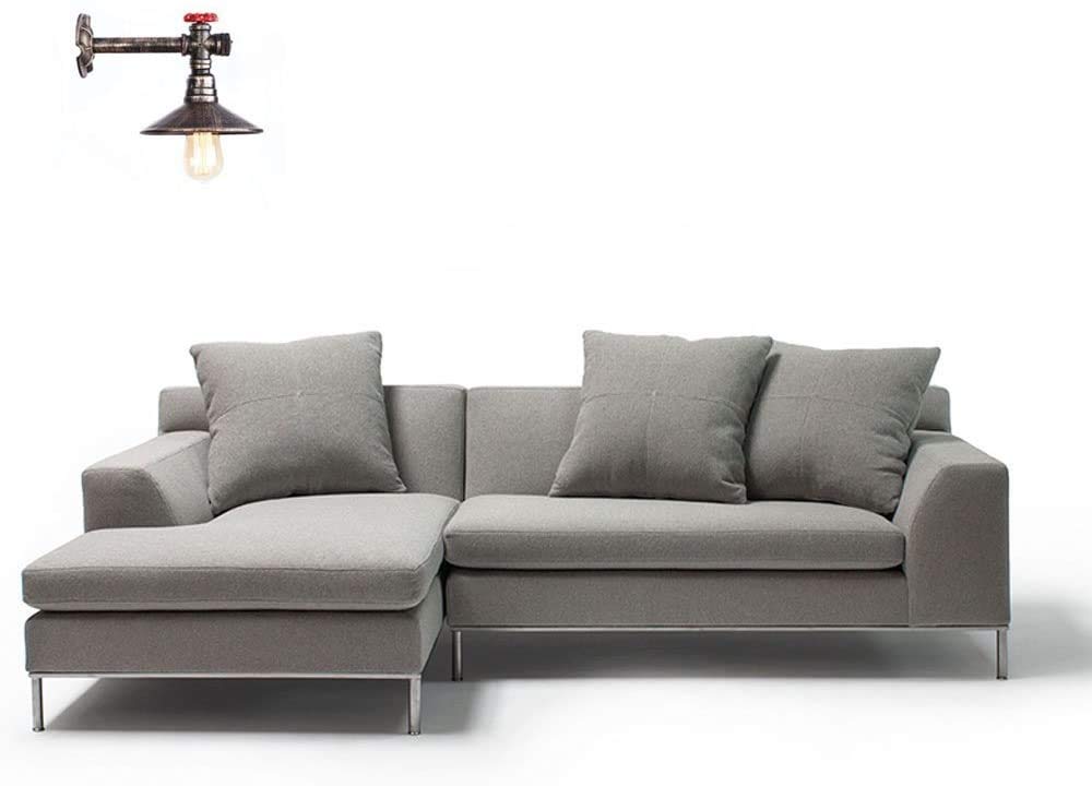 Fajka wodna Kinkiet ścienny z włącznikiem/wyłącznikiem Metal Retro Industrial Kinkiet Wystrój Loft Oprawa Olej Przecierane wykończenie z brązu Minimalizm Kinkiet Starożytny do Sypialnia Salon Hotel Restauracja