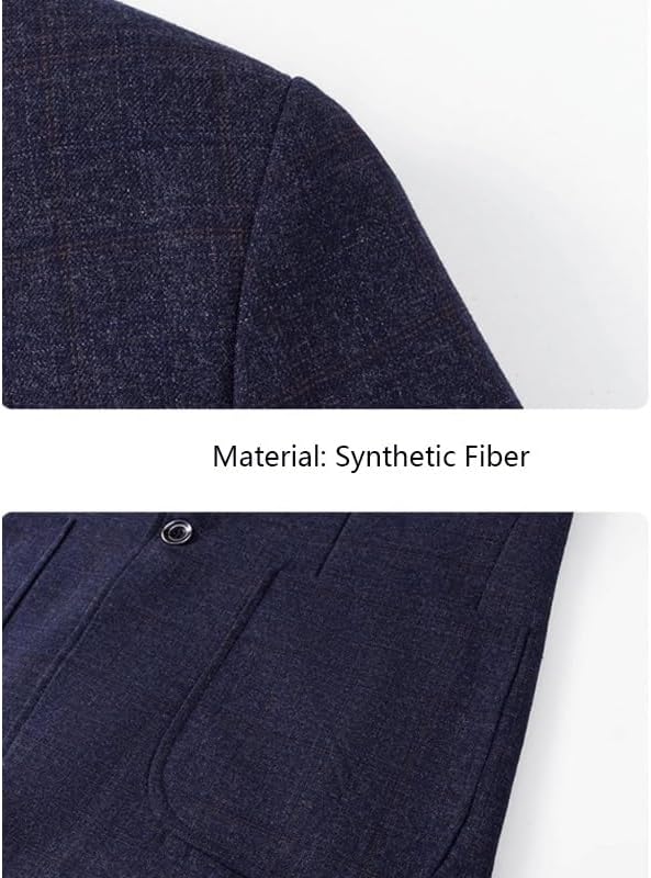 Performance Banquet Man Leisure Business Gentleman Button Decoration Jacket Suit Coat