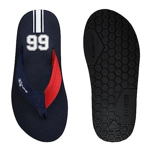 Image of DUKE Men's FWC6147 Navy /RED Flip-Flop-10 Kids UK (FWC6147-NAVY /RED)
