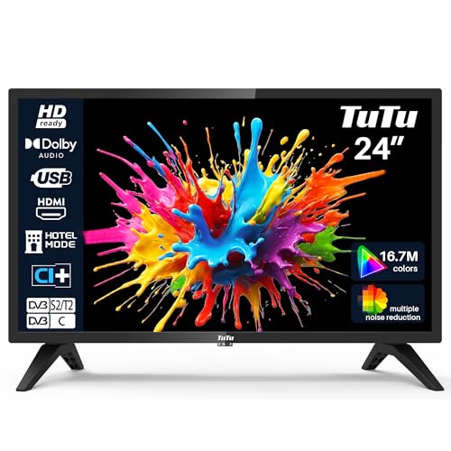 TuTu TV LED HD 24" (60 cm) Triplo Tuner