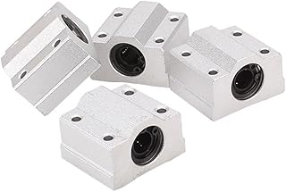 WANGCL 4pcs SCS8UU Linear Motion Ball Bearing CNC Slide Bushing 34.5mm Length