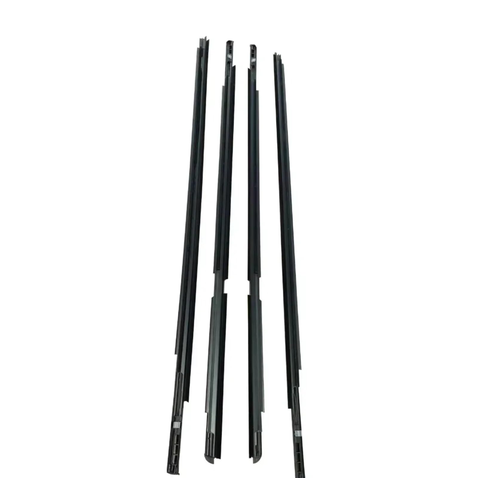 Glilar One Color Automotive Window Seals Compatible With Toyota For Yaris Hatchback 4 Doors 2006-2013 Car Window Weatherstrip Outer Side Glass Sealing Strips 68180-0D080