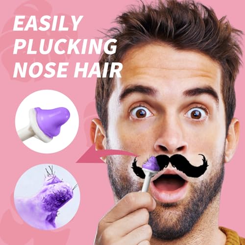 Image of Anruz Waxing Kit for Women Men, 500ML Wax Warmer Kit with Silicone Bowl, 4 Bags Hard Wax Beads and 40 Sticks, Hair Removal Wax Kit for Brazilian Bikini, Face, Eyebrow, Nose, Sensitive Skin, Pink