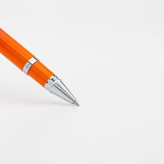 Monteverde USA Innova Ombre Fusion Harmony (Purple/Orange/Pink Gradient Finish) Rollerball Pen - Refillable, Gift Case, Luxury Pen