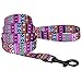 CollarDirect Aztec Dog Leash Nylon Tribal Pattern Cat Pet Leashes for Small Medium Large Dogs Puppy Lead 5 FT Long for Walking (Pattern 2, L)