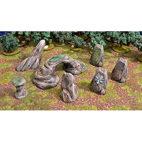 3D Vikings Elven Rock Formations Immersive Terrain For Tabletop RPGs And Wargames