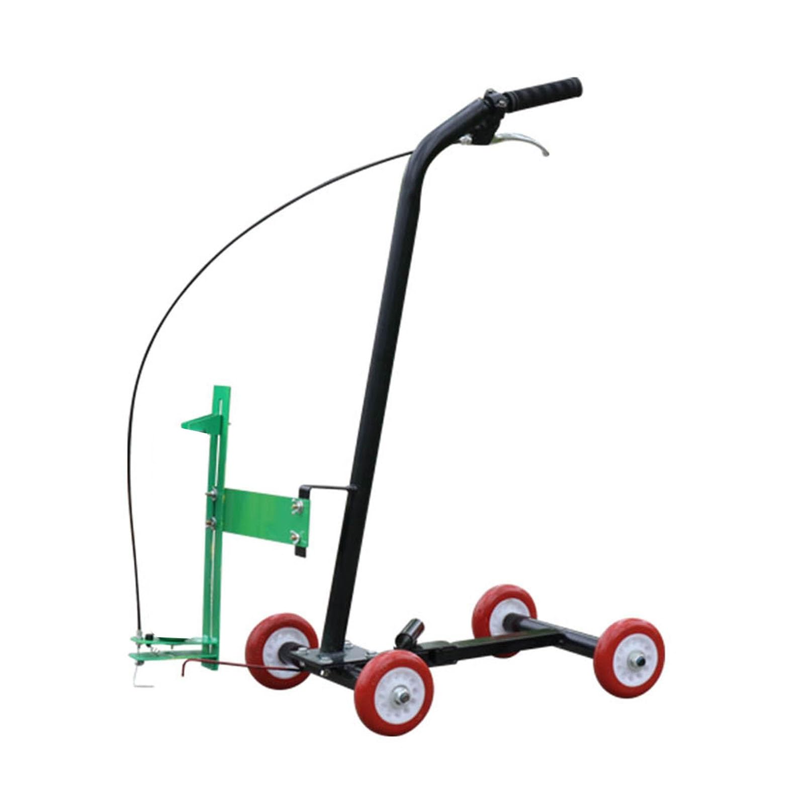GTHTUHFD Line Marking Machine,Floor Line Marker,Hand-Push Marking Tools,Sports Pitches Court Marking,Suitable For School Playground Parking Lot Marking