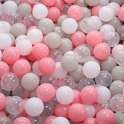 Image of Aprilin Ball Pit Balls Crush Proof Plastic Children's Toy Balls Ocean Balls Small Size 2.15 Inch Phthalate & BPA Free Pack of 100
