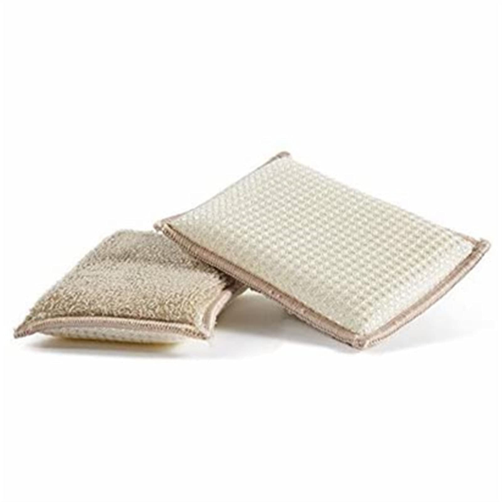 Lot De 3 éponges En Fibre De Bambou - Poêles Et Plats Antiadhésifs