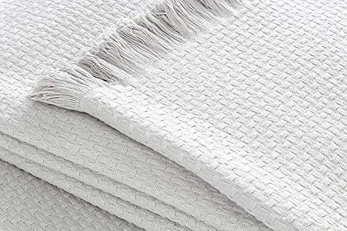 Colcha Buddemeyer, In Design, Solteiro, com Franja, Cinza, Buddemeyer, 100% Algodão, Cinza, In Desig