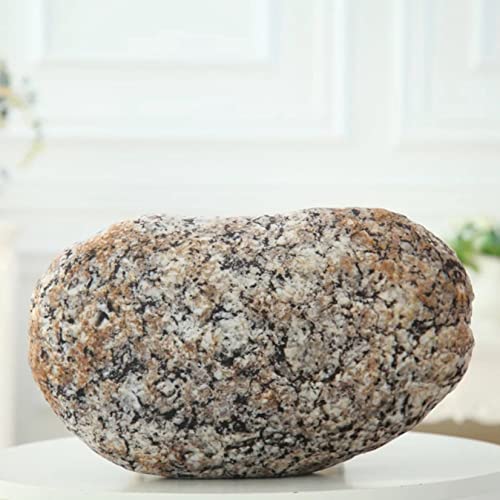 YQkasj 抱き枕 抱きまくら 48cm ふわふわ もちもち 石 添寝枕 クッション ぬいぐるみ 柔らか 可愛い プレゼント用 だきまくら 大きいサイズ 石ぬいぐるみ カラー2 抱き枕 かわいい 気持ちいい 添い寝枕 クリエイティブ