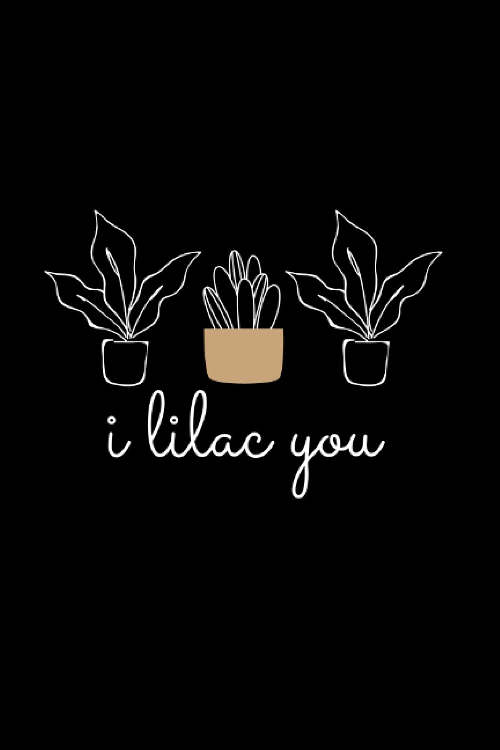 I Lilac You Blank Lined Notebook/Journal: 6x9 Inch 100 Page To Do List, Agenda, Sketchbook, Diary, Planner, Great for School/Work/Travel/College, Perfect Gift for Adults/Teens