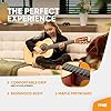 MAX SoloArt Junior 3/4 Starter Acoustic Guitar Kit - Natural Wood Childrens Beginner Guitar with Bag, Strap & Plectrums, Childrens Wooden Beginner Acoustic Instrument #3