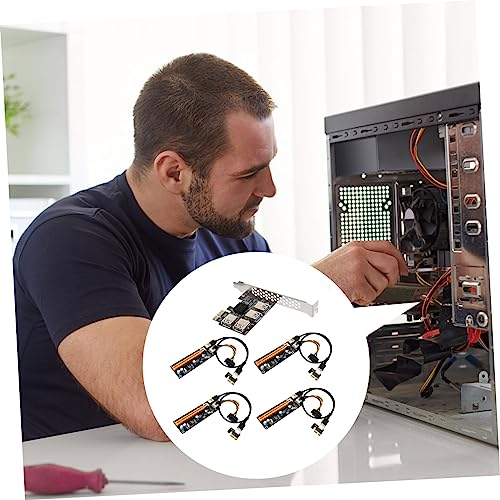 Instalación Accesorio de Computadora PCI E USB Riser SHINEOFI en Tu Setup 6