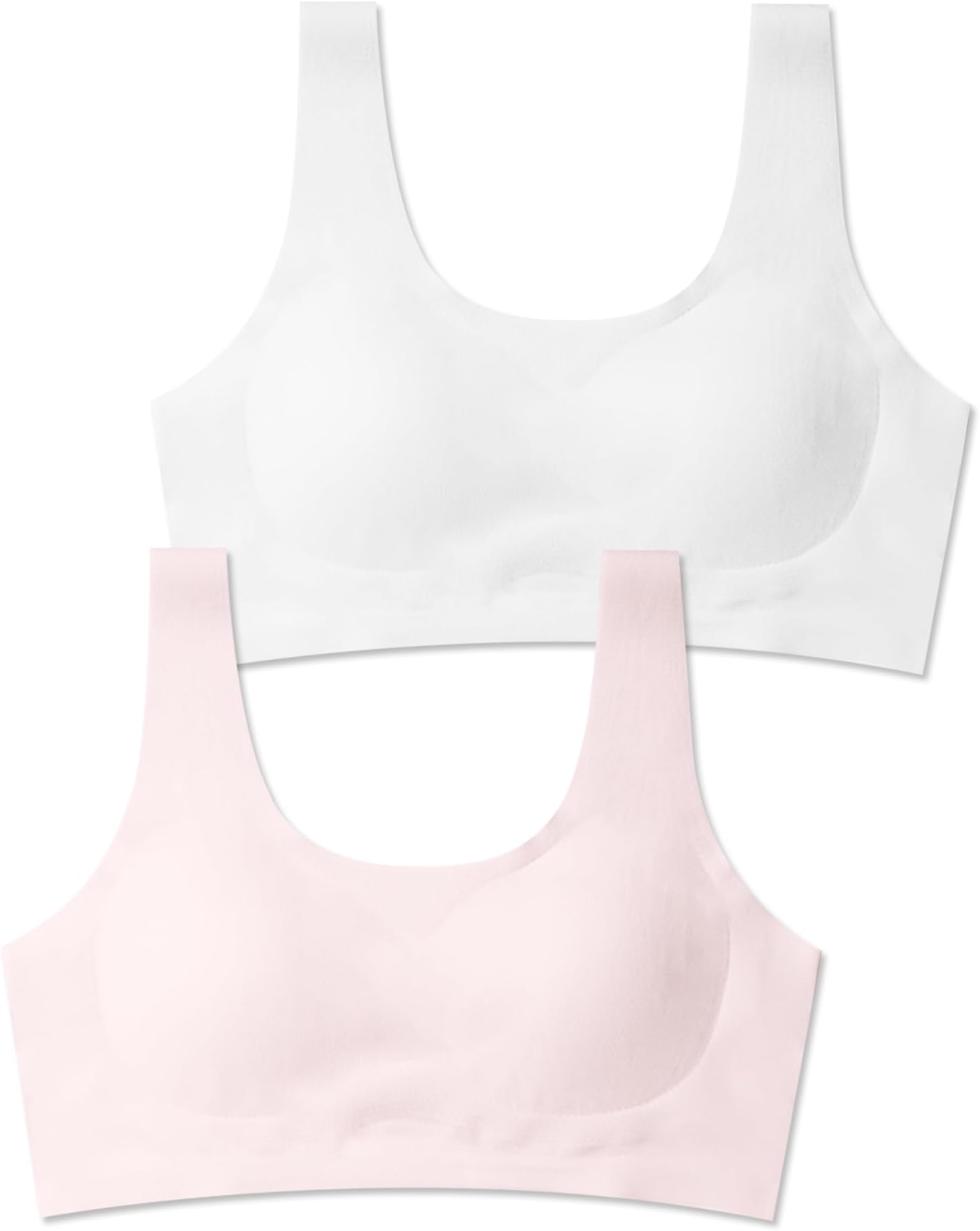 SALIA GIRL Seamless Training Bras for Girls 10-16, Soft Removable Padding